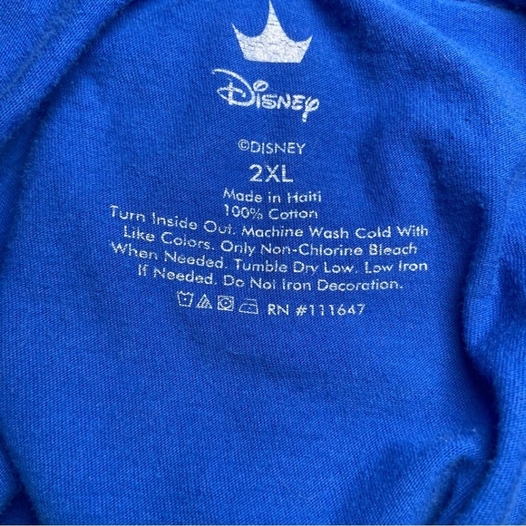5/$25 Disney Aladdin Retro Vintage Genie T-Shirt 2XL Large Distressed - Picture 3 of 4